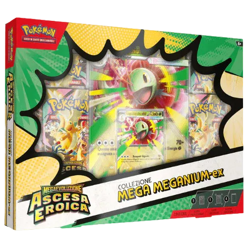 Pokémon Collezione Mega Meganium ex Ascesa Eroica ITA