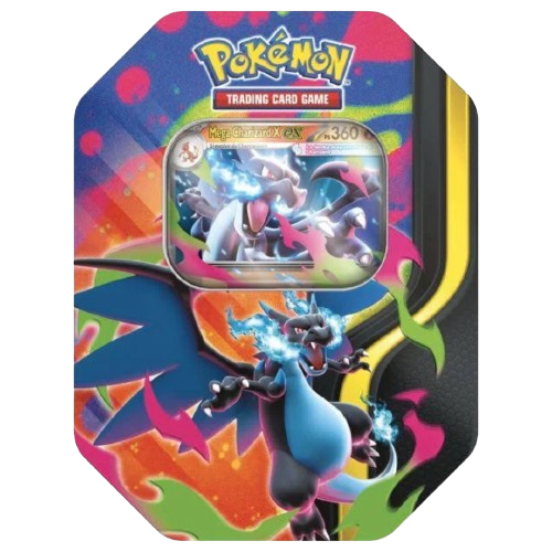 Tin Pokemon Mega Charizard X