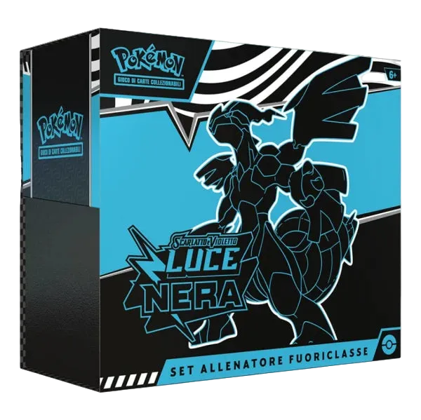 Pokemon Luce Nera Set Allenatore Fuoriclasse espansione Scarlatto e Violetto ETB Zekrom (IT)